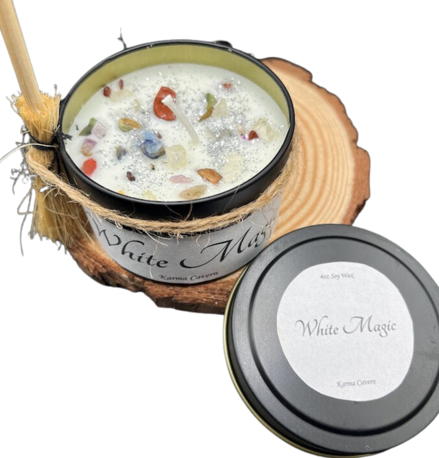 White Magick Candle