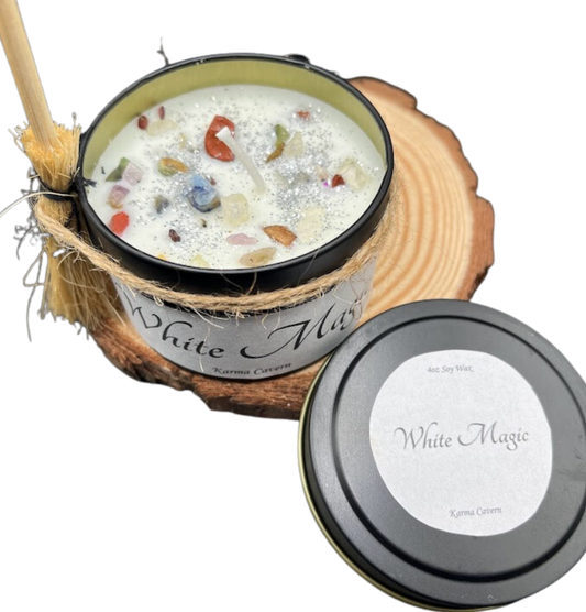 White Magick Candle